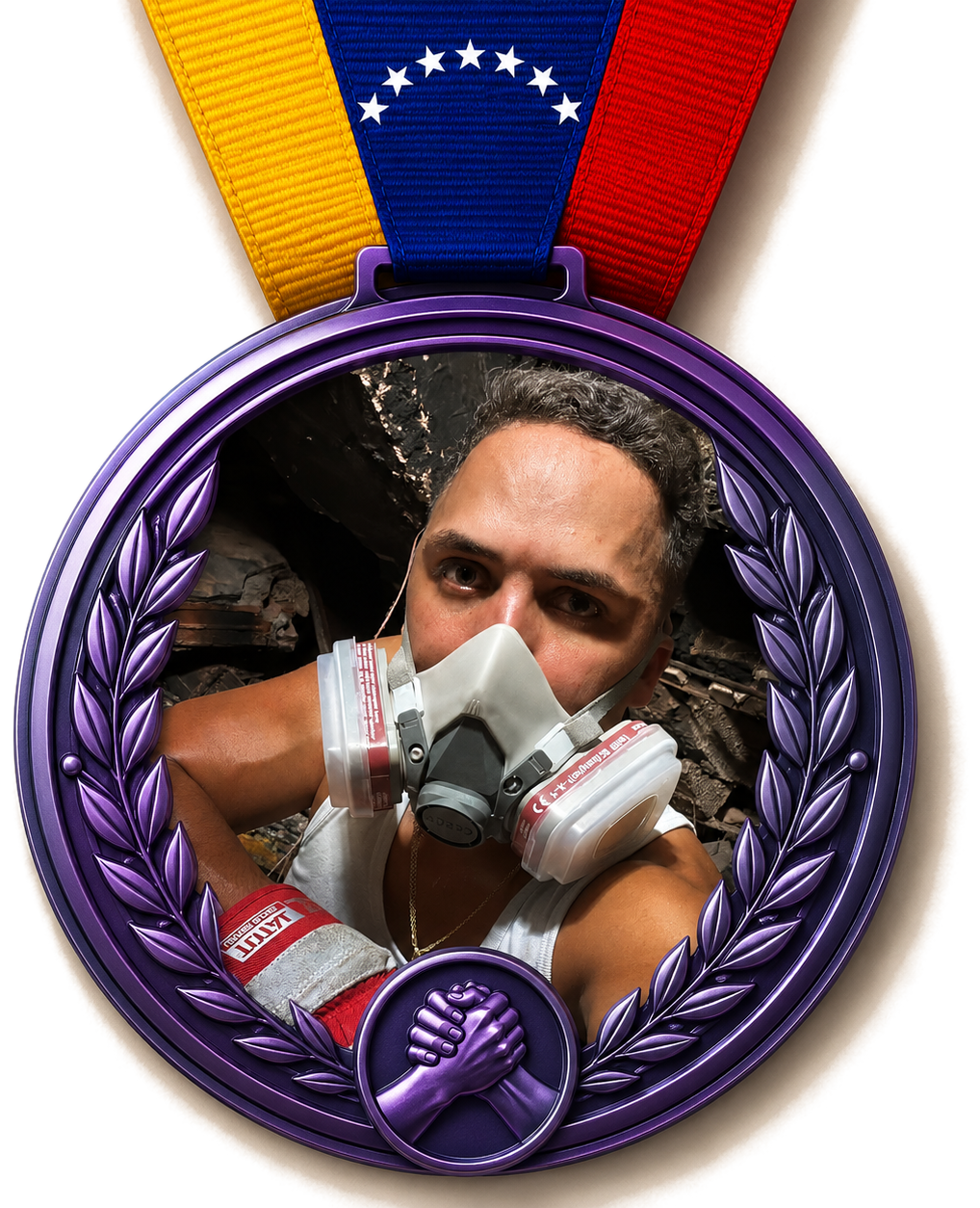 Medalla de reconocimiento de Cristian Durán