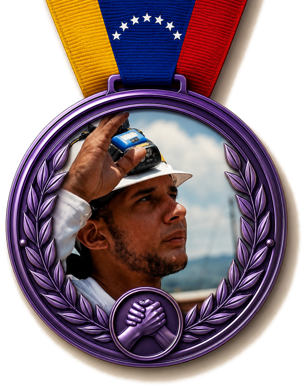 Medalla de reconocimiento de Moisés Faramalla